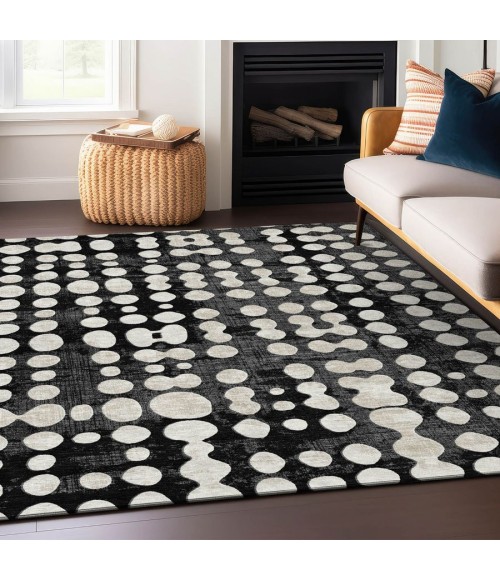 Addison Chantille ACN869-Black 8 ft. X 10 ft. Rectangle Rug