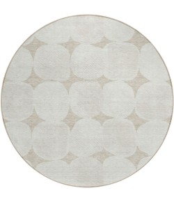 Addison Chantille ACN870-Beige 8 ft. X 8 ft. Round Rug
