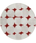 Addison Chantille ACN870-Burgundy 8 ft. X 8 ft. Round Rug