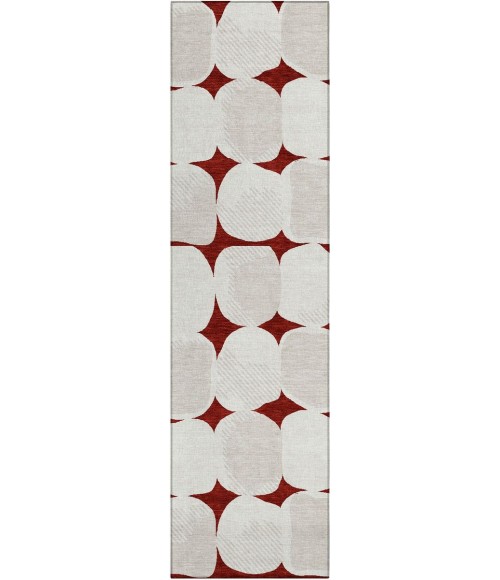 Addison Chantille ACN870-Burgundy 2 ft. 3 in. X 7 ft. 6 in. Rectangle Rug