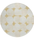 Addison Chantille ACN870-Gold 8 ft. X 8 ft. Round Rug