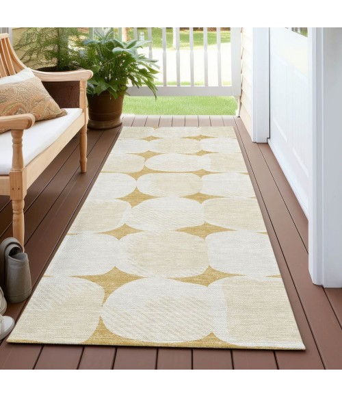 Addison Chantille ACN870-Gold 2 ft. 3 in. X 7 ft. 6 in. Rectangle Rug