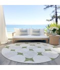 Addison Chantille ACN870-Green 8 ft. X 8 ft. Round Rug