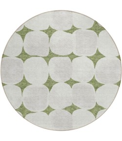 Addison Chantille ACN870-Green 8 ft. X 8 ft. Round Rug