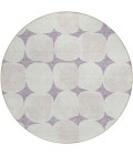 Addison Chantille ACN870-Lavender 8 ft. X 8 ft. Round Rug