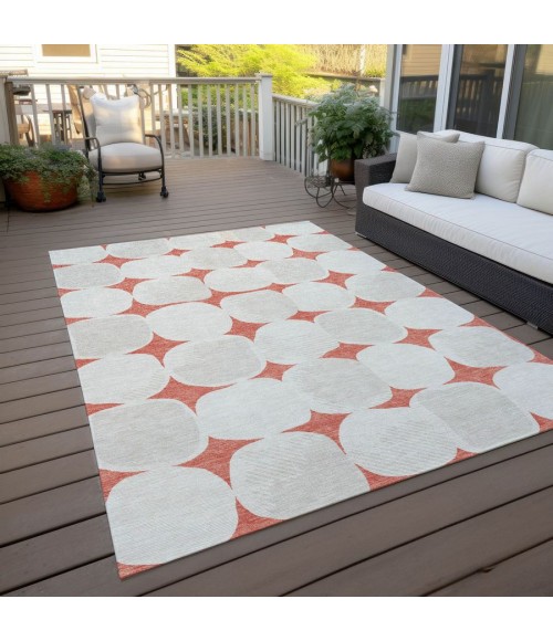 Addison Chantille ACN870-Salmon 10 ft. X 14 ft. Rectangle Rug