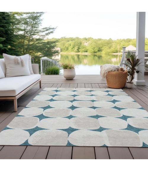 Addison Chantille ACN870-Teal 9 ft. X 12 ft. Rectangle Rug