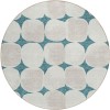 Addison Chantille ACN870-Teal 8 ft. X 8 ft. Round Rug