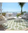 Addison Chantille ACN871-Aloe 8 ft. X 8 ft. Round Rug