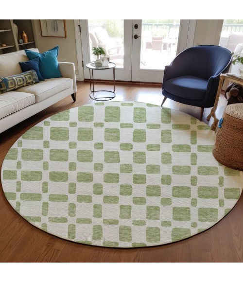 Addison Chantille ACN871-Aloe 8 ft. X 8 ft. Round Rug