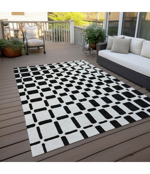 Addison Chantille Rug ACN871-Black 9 ft. X 12 ft. Rectangle - Rugs Town Addison Chantille ACN871-Black 9 ft. X 12 ft. Rectangle Rug