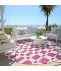 Addison Chantille ACN871-Blush 8 ft. X 8 ft. Round Rug