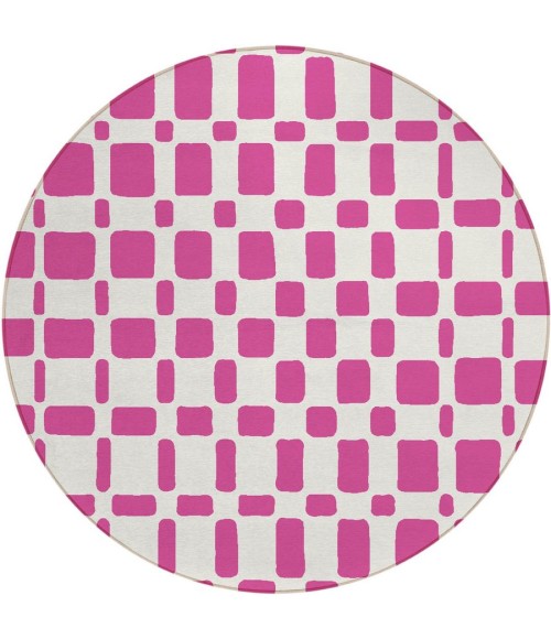 Addison Chantille ACN871-Blush 8 ft. X 8 ft. Round Rug