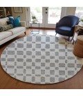Addison Chantille ACN871-Gray 8 ft. X 8 ft. Round Rug