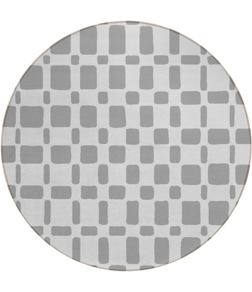 Addison Chantille ACN871-Gray 8 ft. X 8 ft. Round Rug