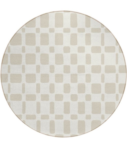 Addison Chantille ACN871-Ivory 8 ft. X 8 ft. Round Rug