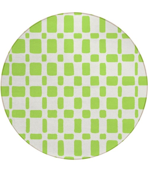Addison Chantille ACN871-Lime 8 ft. X 8 ft. Round Rug