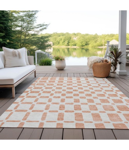 Addison Chantille Rug ACN871-Peach 9 ft. X 12 ft. Rectangle - Rugs Town Addison Chantille ACN871-Peach 9 ft. X 12 ft. Rectangle Rug