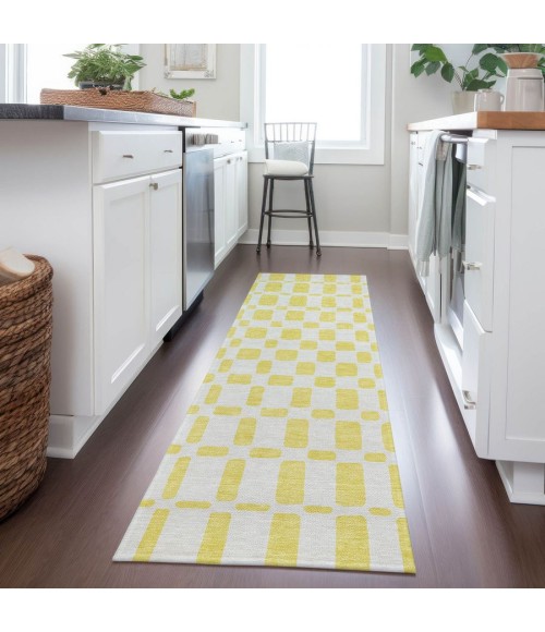 Addison Chantille ACN871-Yellow 2 ft. 3 in. X 7 ft. 6 in. Rectangle Rug