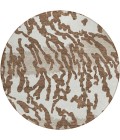 Addison Chantille ACN873-Chocolate 8 ft. X 8 ft. Round Rug