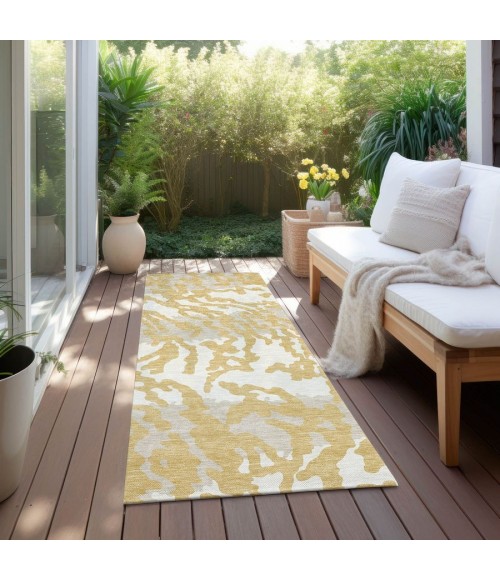 Addison Chantille ACN873-Gold 2 ft. 3 in. X 7 ft. 6 in. Rectangle Rug
