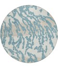 Addison Chantille ACN873-Teal 8 ft. X 8 ft. Round Rug