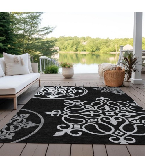 Addison Chantille ACN874-Black 3 ft. X 5 ft. Rectangle Rug