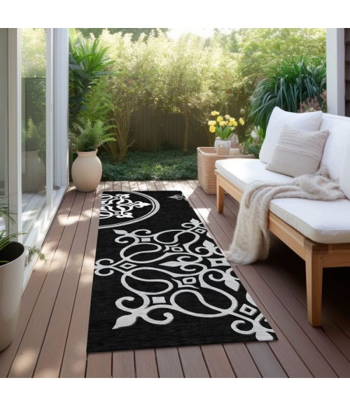 Addison Chantille ACN874-Black 2 ft. 3 in. X 7 ft. 6 in. Rectangle Rug