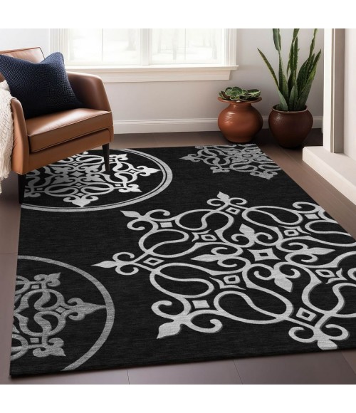 Addison Chantille ACN874-Black 3 ft. X 5 ft. Rectangle Rug