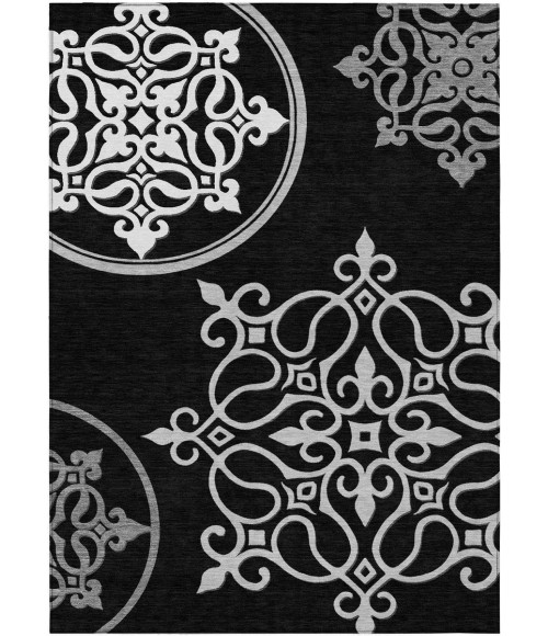 Addison Chantille ACN874-Black 3 ft. X 5 ft. Rectangle Rug