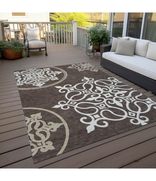 Addison Chantille ACN874-Chocolate 10 ft. X 14 ft. Rectangle Rug