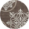 Addison Chantille ACN874-Chocolate 8 ft. X 8 ft. Round Rug