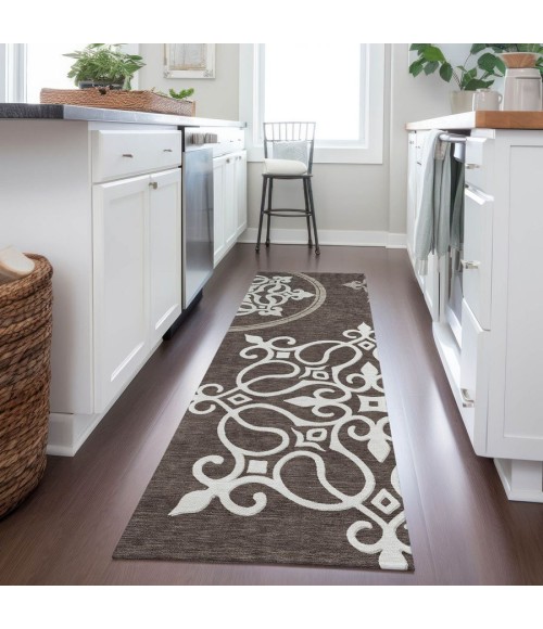 Addison Chantille ACN874-Chocolate 2 ft. 3 in. X 7 ft. 6 in. Rectangle Rug