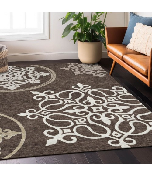 Addison Chantille ACN874-Chocolate 10 ft. X 14 ft. Rectangle Rug