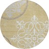 Addison Chantille ACN874-Gold 8 ft. X 8 ft. Round Rug