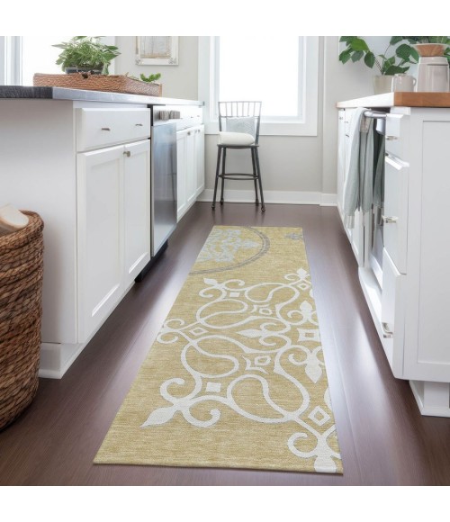 Addison Chantille ACN874-Gold 2 ft. 3 in. X 7 ft. 6 in. Rectangle Rug