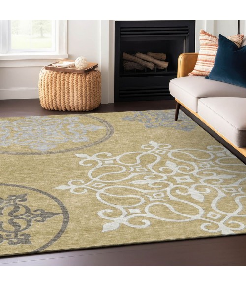 Addison Chantille ACN874-Gold 3 ft. X 5 ft. Rectangle Rug