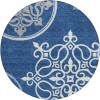 Addison Chantille ACN874-Navy 8 ft. X 8 ft. Round Rug