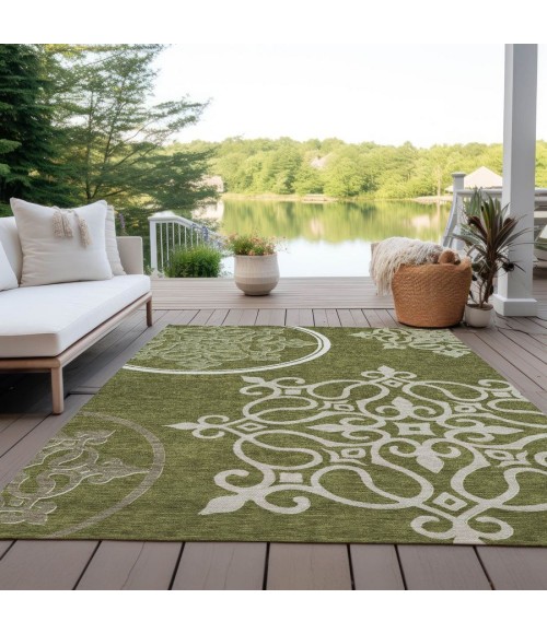 Addison Chantille ACN874-Olive 3 ft. X 5 ft. Rectangle Rug