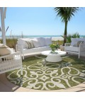 Addison Chantille ACN874-Olive 8 ft. X 8 ft. Round Rug