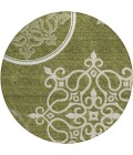 Addison Chantille ACN874-Olive 8 ft. X 8 ft. Round Rug