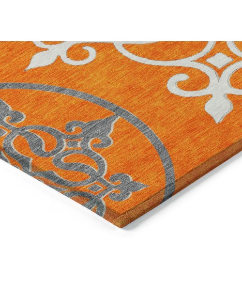 Addison Chantille ACN874-Orange 5 ft. X 7 ft. 6 in. Rectangle Rug