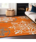 Addison Chantille ACN874-Orange 5 ft. X 7 ft. 6 in. Rectangle Rug