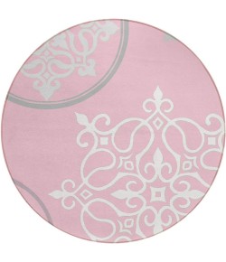 Addison Chantille ACN874-Pink 8 ft. X 8 ft. Round Rug
