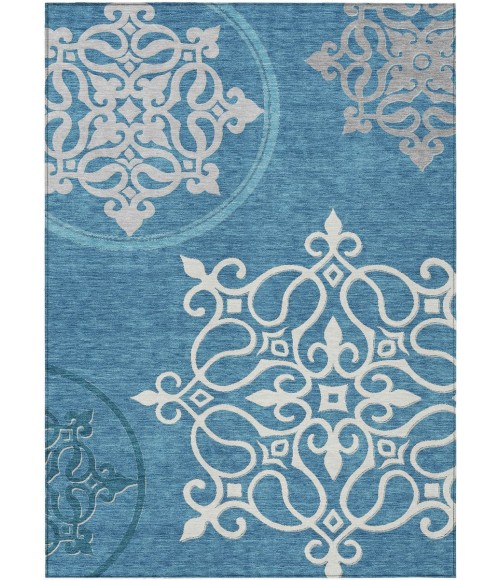 Addison Chantille ACN874-Teal 8 ft. X 10 ft. Rectangle Rug