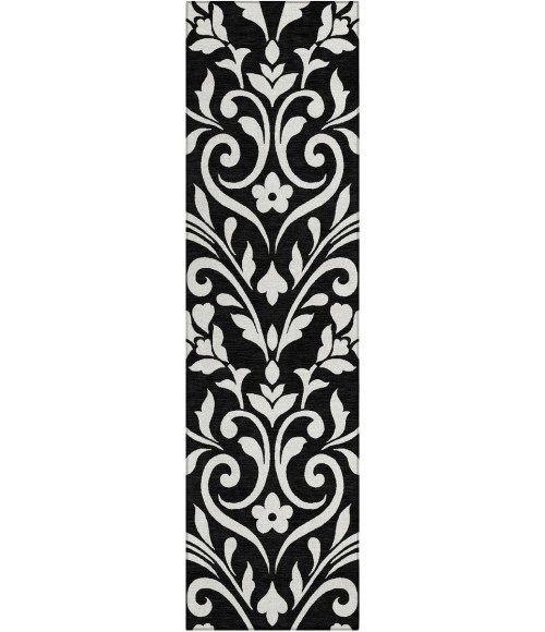 Addison Chantille ACN875-Black 2 ft. 3 in. X 7 ft. 6 in. Rectangle Rug