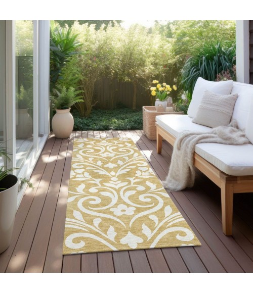 Addison Chantille ACN875-Gold 2 ft. 3 in. X 7 ft. 6 in. Rectangle Rug