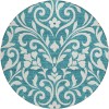 Addison Chantille ACN875-Teal 8 ft. X 8 ft. Round Rug