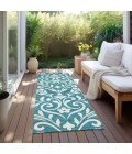 Addison Chantille ACN875-Teal 2 ft. 3 in. X 7 ft. 6 in. Rectangle Rug