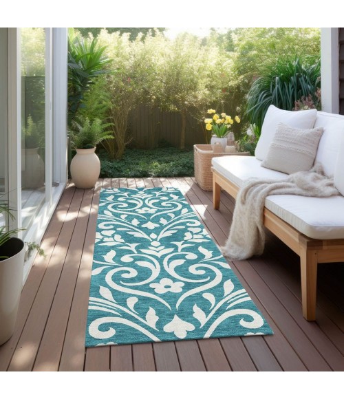 Addison Chantille ACN875-Teal 2 ft. 3 in. X 7 ft. 6 in. Rectangle Rug